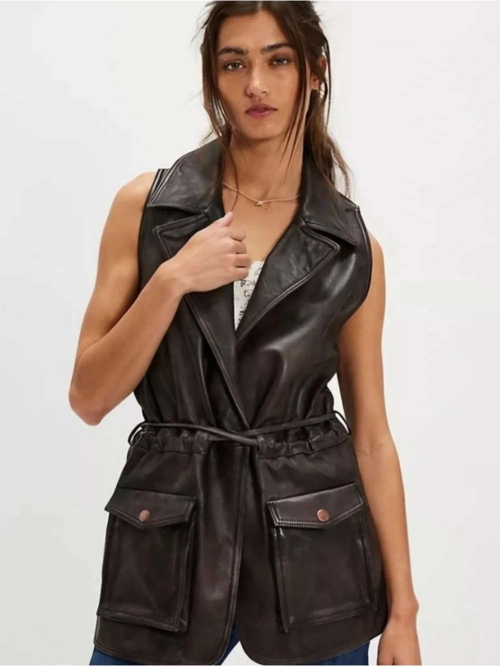 Free People Hook Line Vest